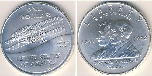 1 Dollar Vereinigten Staaten von Amerika (1776 - ) Silber 