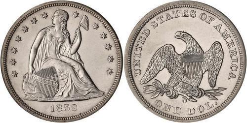 1 Dollar Vereinigten Staaten von Amerika (1776 - ) Silber 