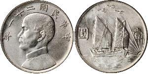 1 Dollar Volksrepublik China Silber 