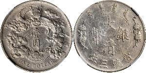 1 Dollar Volksrepublik China Silber 