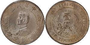 1 Dollar Volksrepublik China Silber 
