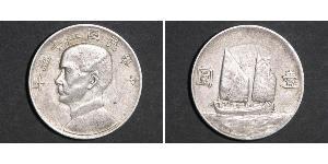 1 Dollar Volksrepublik China Silber 