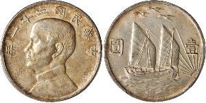 1 Dollar Volksrepublik China Silber 