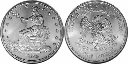 1 Dollar Vereinigten Staaten von Amerika (1776 - ) Silber/Kupfer 