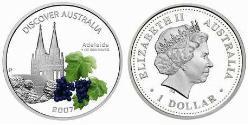 1 Dollar Australia (1939 - ) Silver Elizabeth II (1926-2022)
