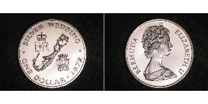1 Dollar Bermuda Silver Elizabeth II (1926-2022)