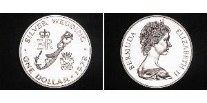 1 Dollar Bermuda Silver Elizabeth II (1926-2022)