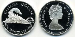 1 Dollar Canada Silver Elizabeth II (1926-2022)