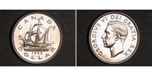 1 Dollar Canada Silver George VI (1895-1952)