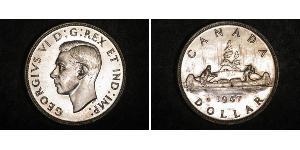 1 Dollar Canada Silver George VI (1895-1952)