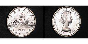 1 Dollar Canada Silver Elizabeth II (1926-2022)