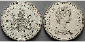1 Dollar Canada Silver Elizabeth II (1926-2022)