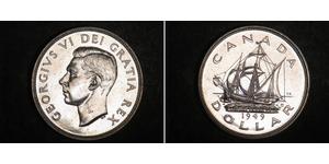 1 Dollar Canada Silver George VI (1895-1952)