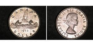 1 Dollar Canada Silver Elizabeth II (1926-2022)