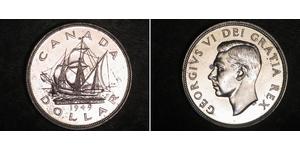 1 Dollar Canada Silver George VI (1895-1952)