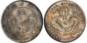 1 Dollar China Silver 