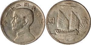 1 Dollar China Silver 
