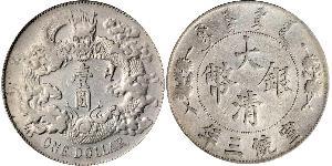 1 Dollar China Silver 