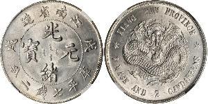 1 Dollar China Silver 