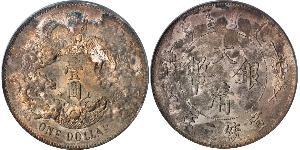 1 Dollar China Silver 