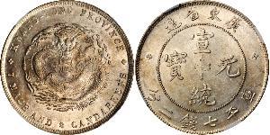 1 Dollar China Silver 