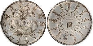 1 Dollar China Silver 