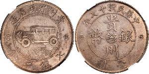 1 Dollar China Silver 