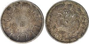 1 Dollar China Silver 