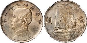 1 Dollar China Silver 
