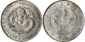 1 Dollar China Silver 
