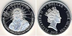 1 Dollar Cook Islands (1965 - ) Silver 