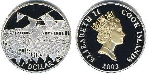 1 Dollar Cook Islands (1965 - ) Silver Elizabeth II (1926-2022)