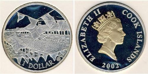 1 Dollar Cook Islands (1965 - ) Silver Elizabeth II (1926-2022)