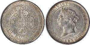 1 Dollar Hong Kong Silver Edward VII (1841-1910)