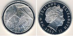 1 Dollar New Zealand Silver 