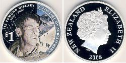 1 Dollar New Zealand Silver 