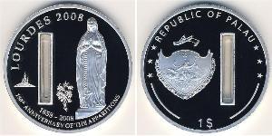 1 Dollar Palau (1994 - ) Silver 