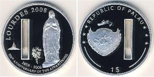 1 Dollar Palau (1994 - ) Silver 