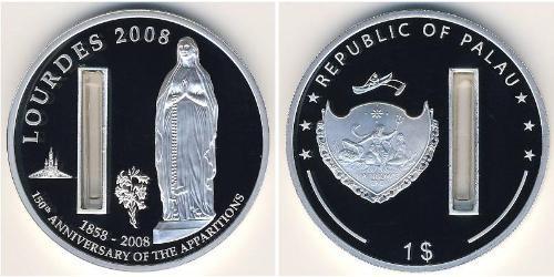 1 Dollar Palau (1994 - ) Silver 