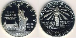 1 Dollar USA (1776 - ) Silver 