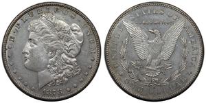 1 Dollar USA (1776 - ) Silver 