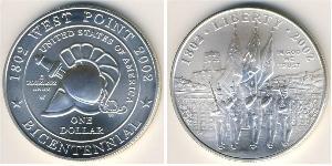 1 Dollar USA (1776 - ) Silver 