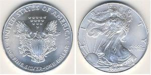 1 Dollar USA (1776 - ) Silver 