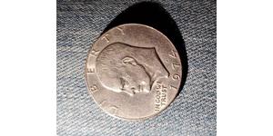 1 Dollar USA (1776 - ) Silver Dwight David Eisenhower (1890-1969)