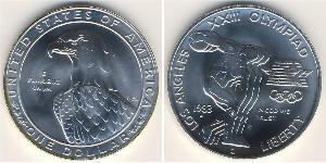 1 Dollar USA (1776 - ) Silver 