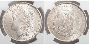 1 Dollar USA (1776 - ) Silver 