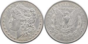 1 Dollar USA (1776 - ) Silver 