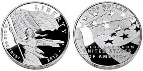 1 Dollar USA (1776 - ) Silver 