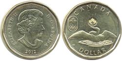 1 Dollar 加拿大 Steel 伊丽莎白二世 (1926-2022)