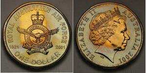 1 Dollar Australie (1939 - )  Elizabeth II (1926-2022)